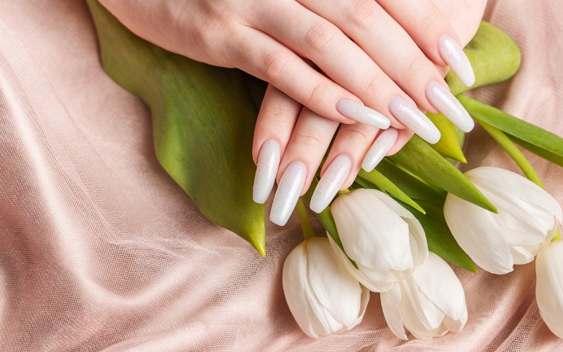 Beautiful Gel Nails and French Tips